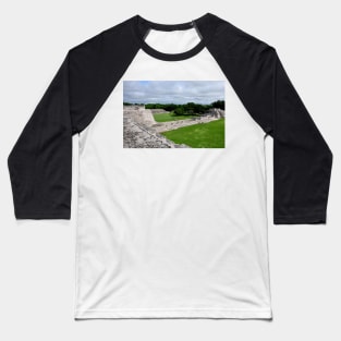 Site archéologique d'Edzna, Campeche, Mexique Baseball T-Shirt